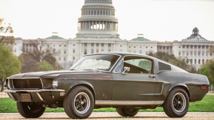 the original Bullitt Mustang
